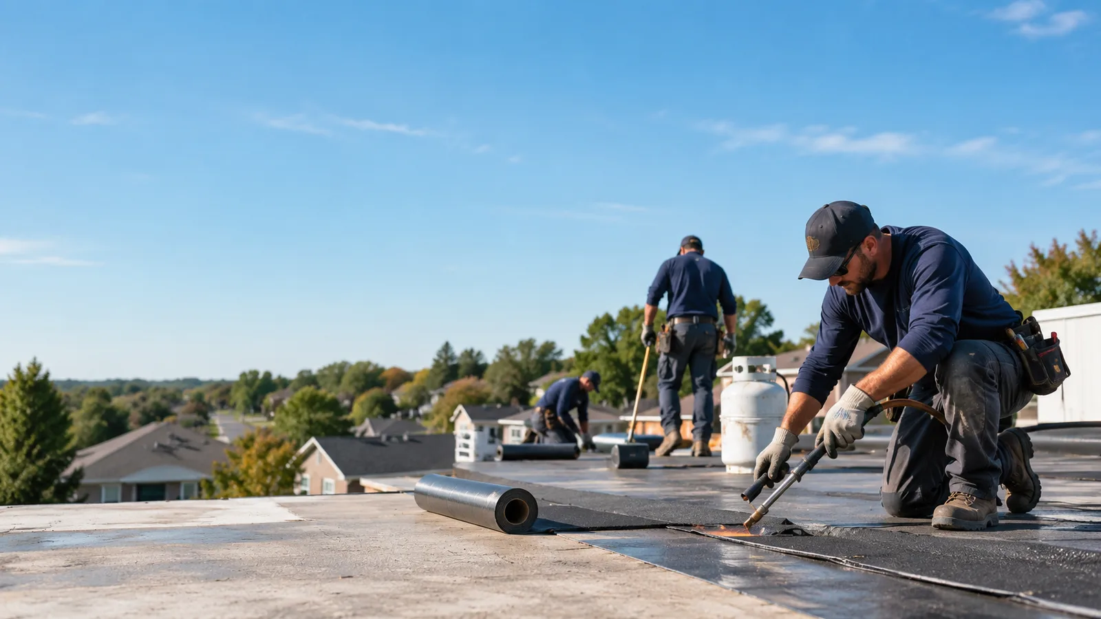 Flat Roof Leak Repair providers in Roscoe, IL